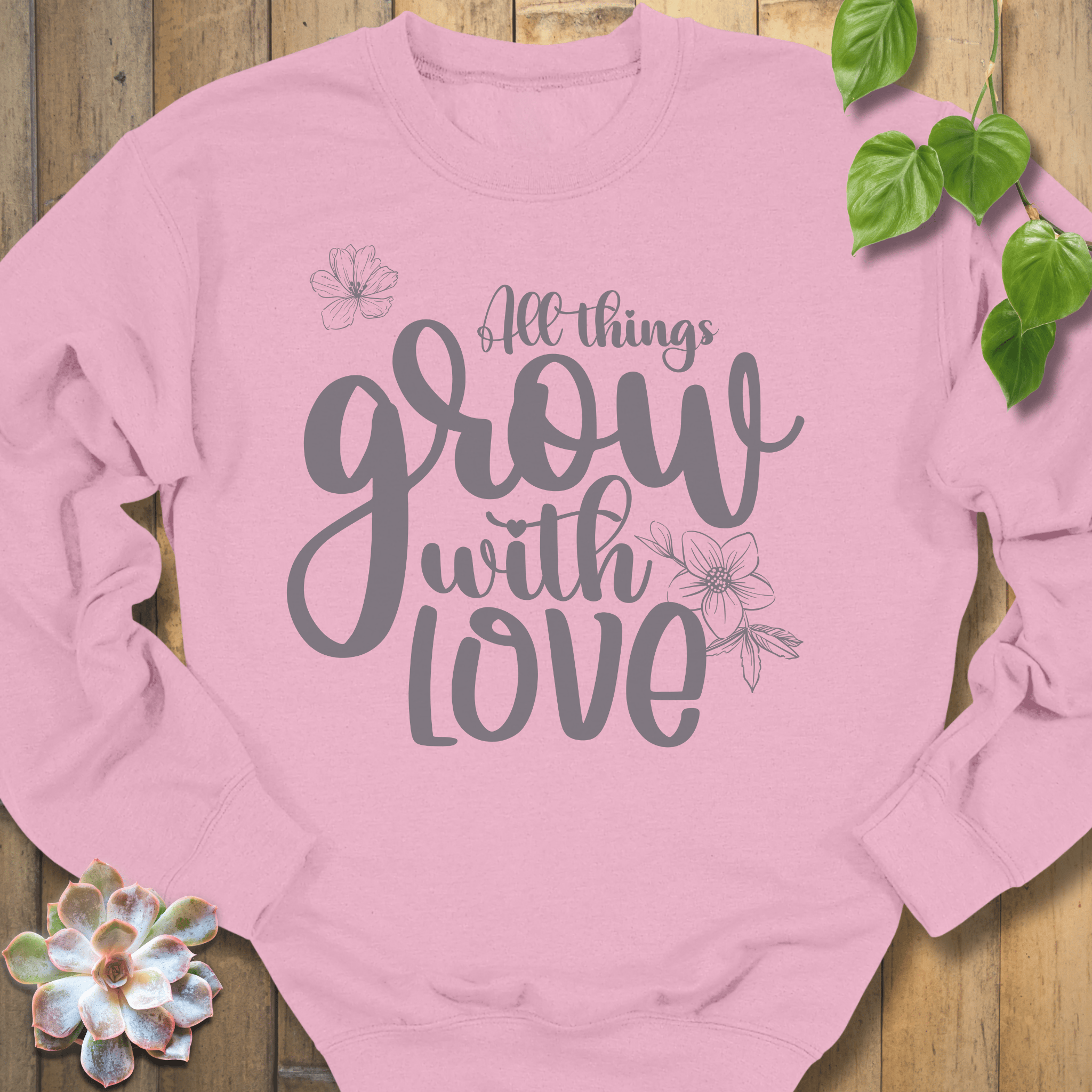 Light Pink / S My Way Of Therapy Sweatshirt Sweatshirt