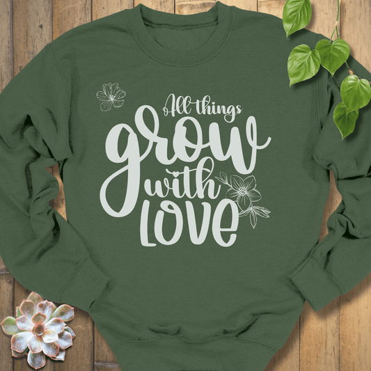 Military Green / S My Way Of Therapy Sweatshirt Sweatshirt