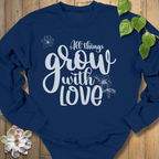 Navy / S My Way Of Therapy Sweatshirt Sweatshirt