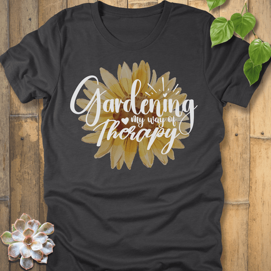 Dark Grey Heather / S My Way Of Therapy T-shirt T-Shirt