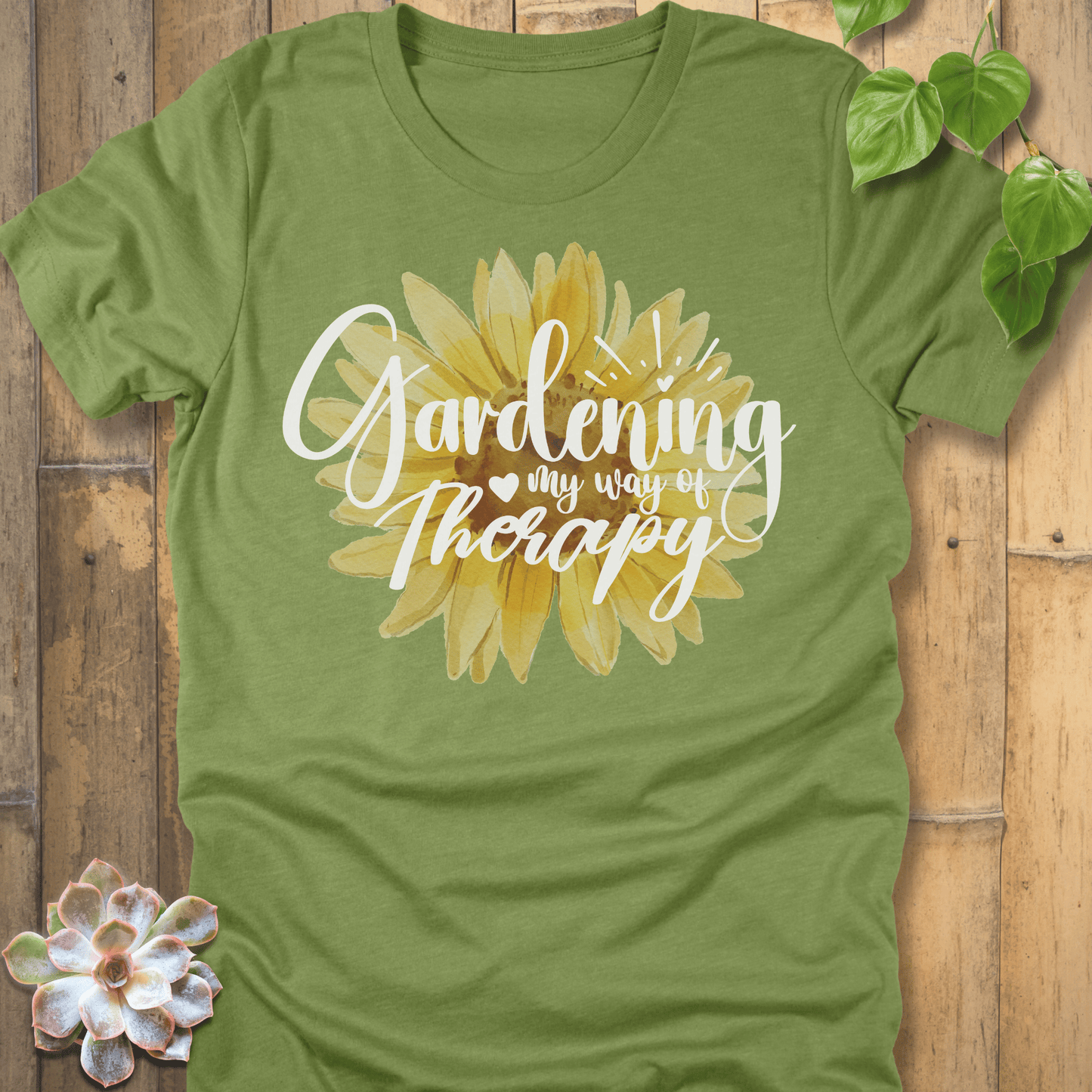 Heather Green / S My Way Of Therapy T-shirt T-Shirt
