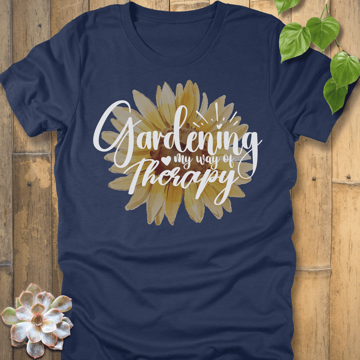 Heather Navy / S My Way Of Therapy T-shirt T-Shirt