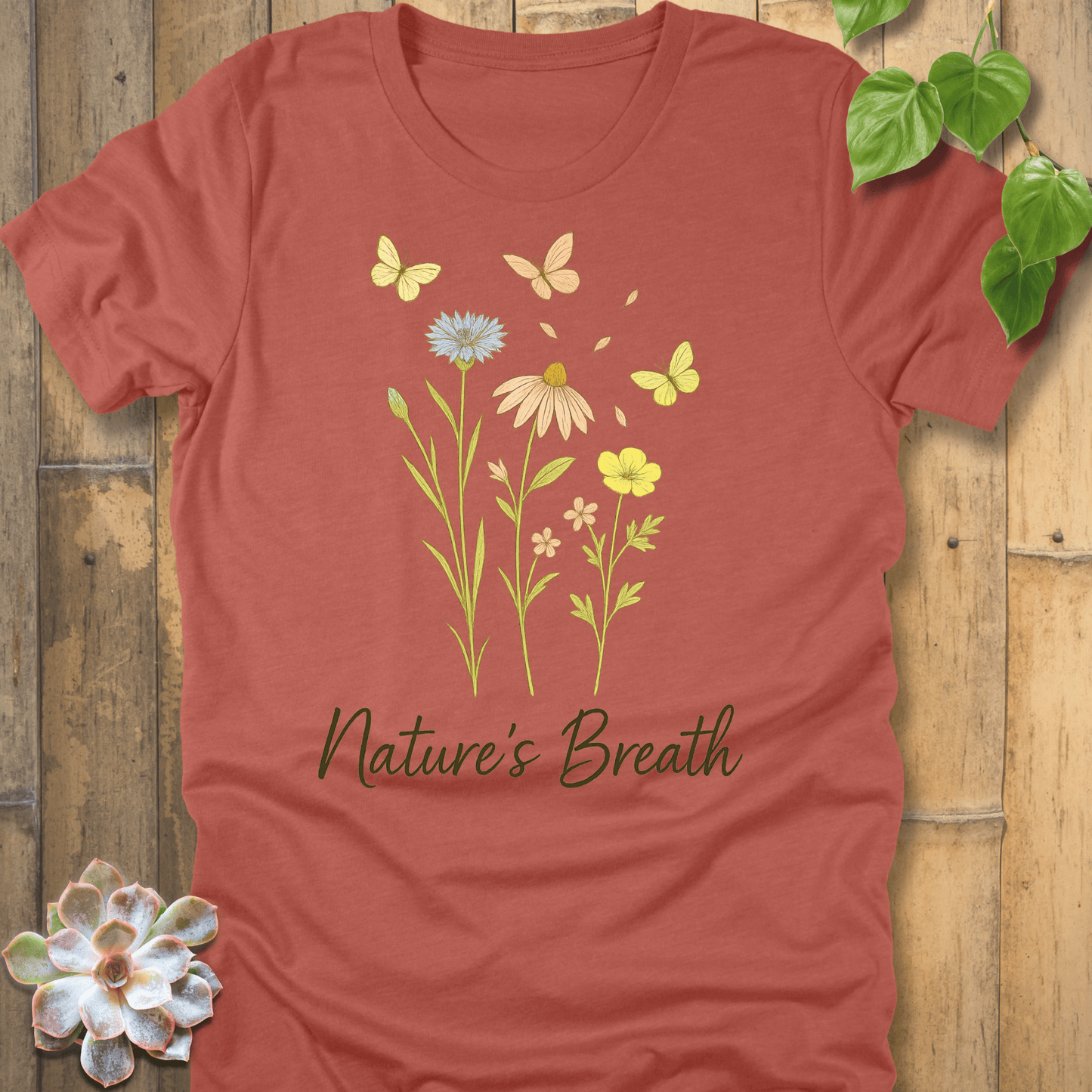 Heather Clay / S Nature's Breath T-Shirt T-Shirt