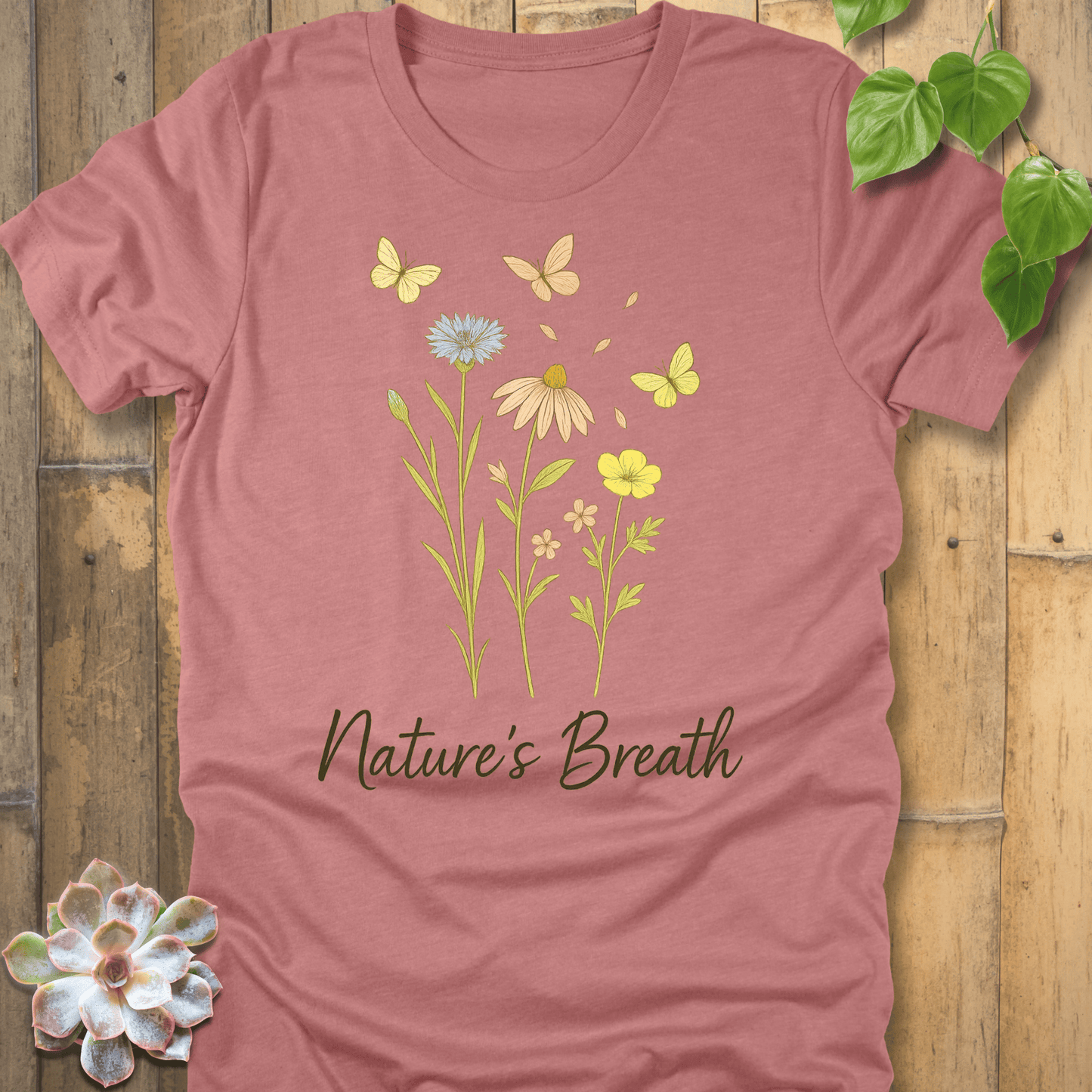 Heather Mauve / S Nature's Breath T-Shirt T-Shirt