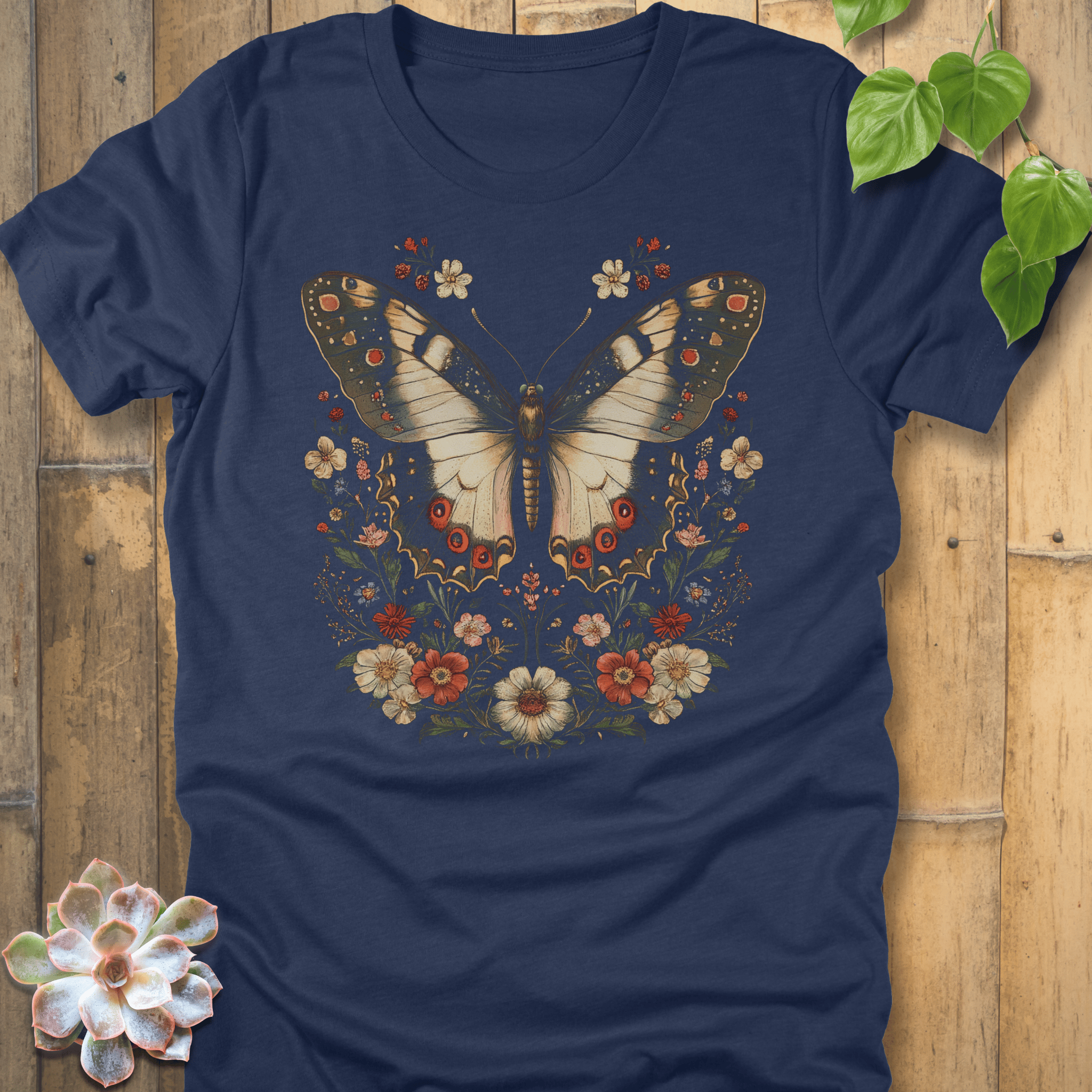 Heather Navy / S Nature's Embrace T-Shirt T-Shirt