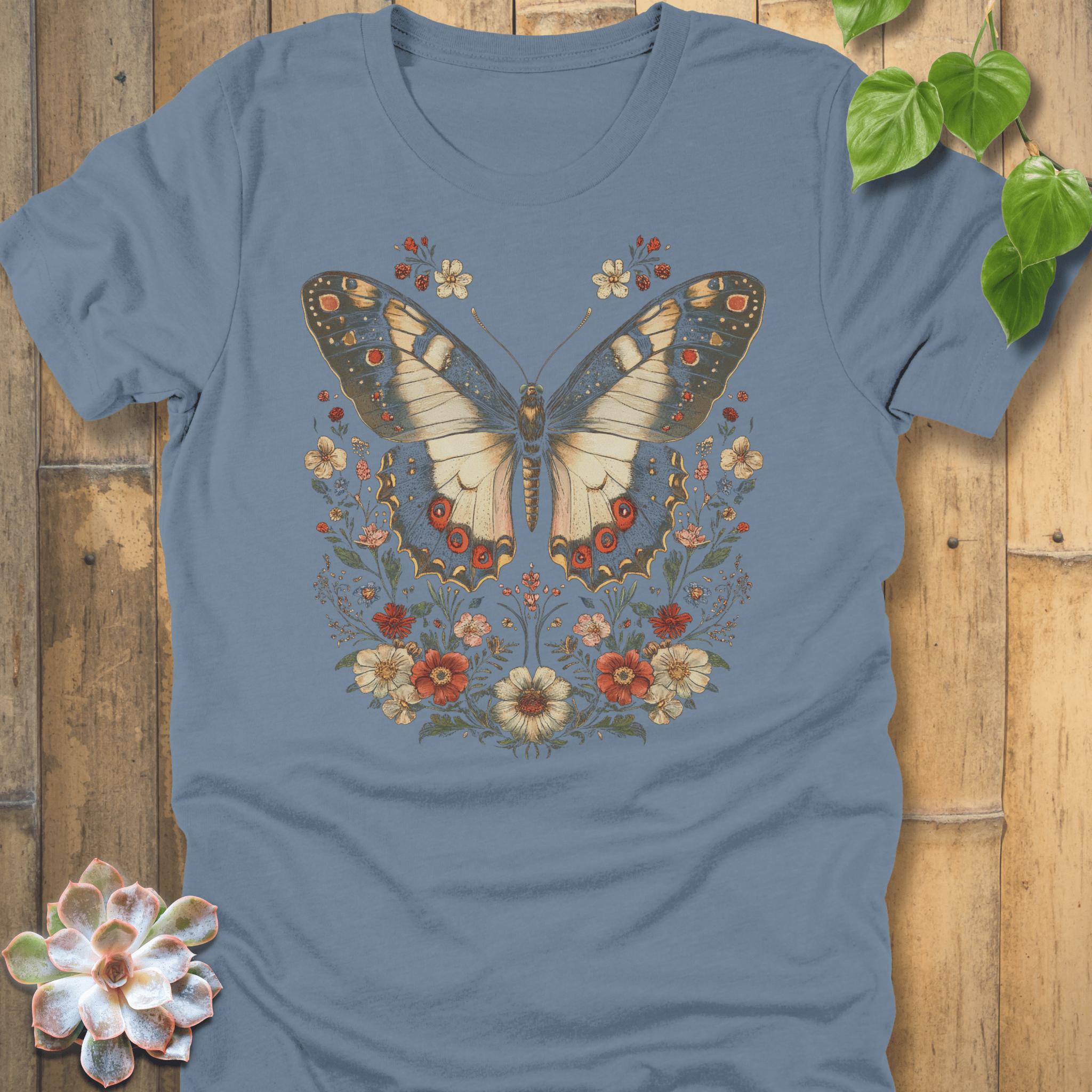 Steel Blue / S Nature's Embrace T-Shirt T-Shirt