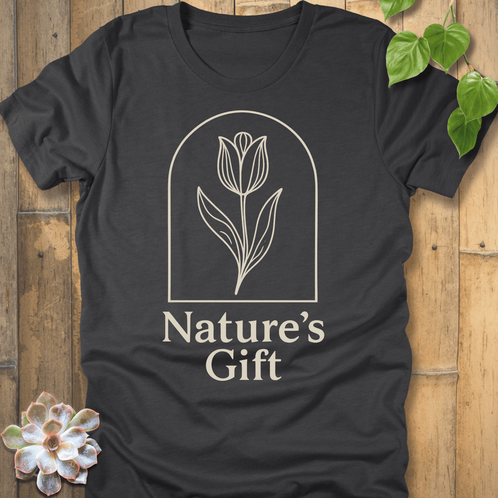 Dark Grey Heather / S Nature's Gift T-Shirt T-Shirt