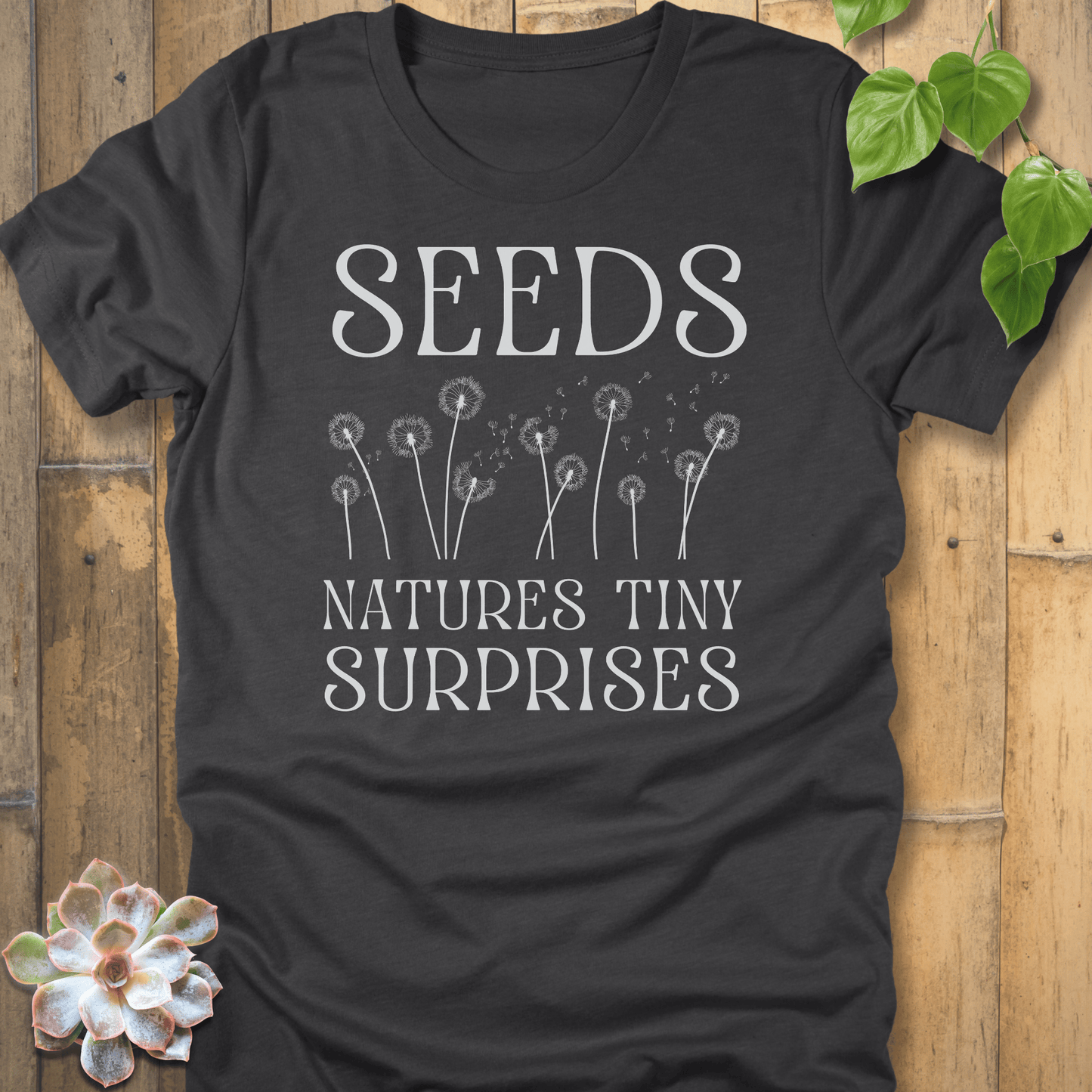 Dark Grey Heather / S Nature’s Tiny Surprises T-Shirt T-Shirt
