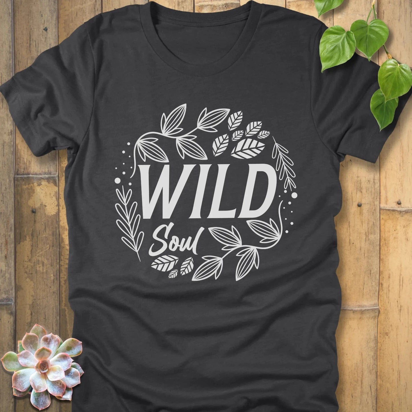 Dark Grey Heather / S Nature Soul T-Shirt T-Shirt