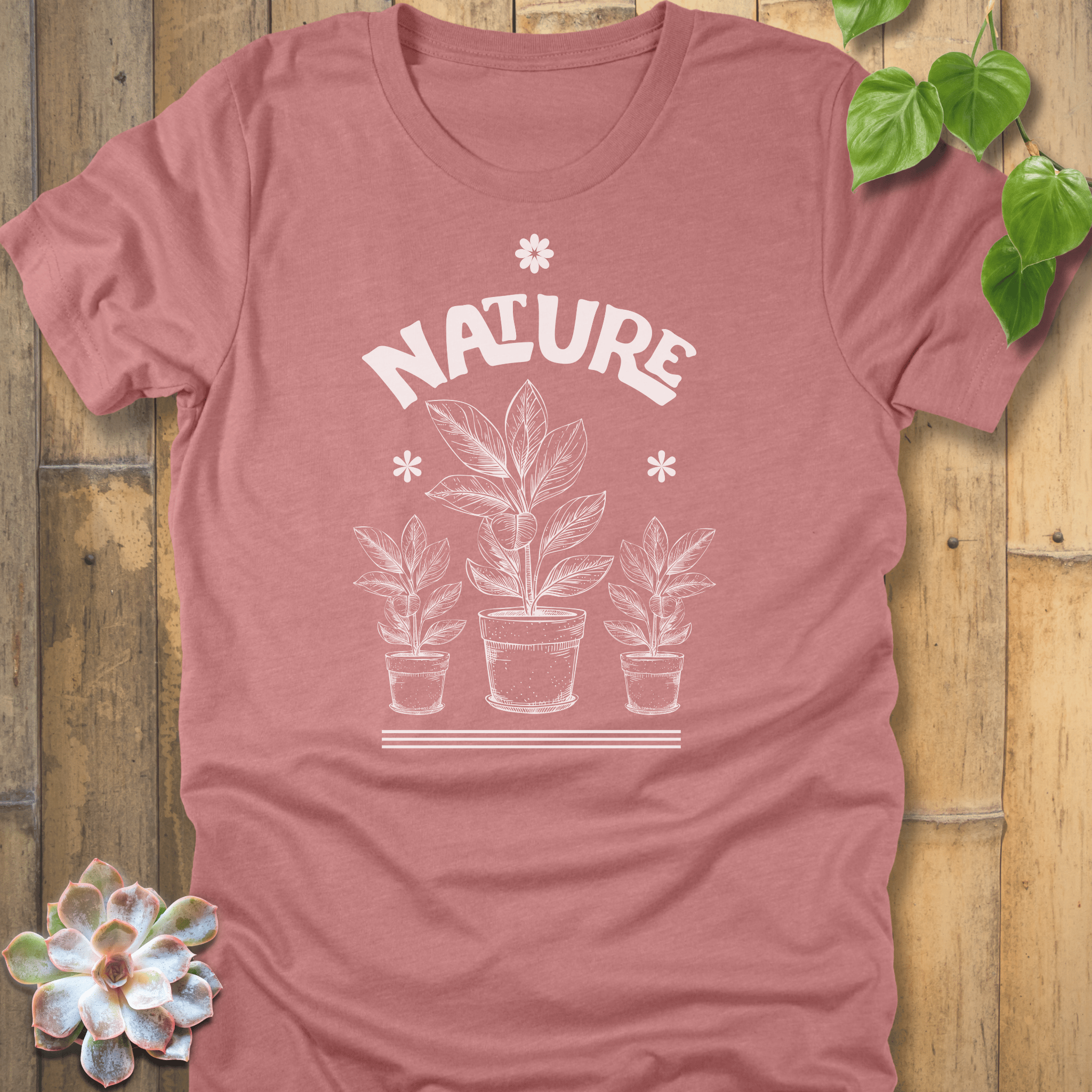 Heather Mauve / S Nature T-Shirt T-Shirt
