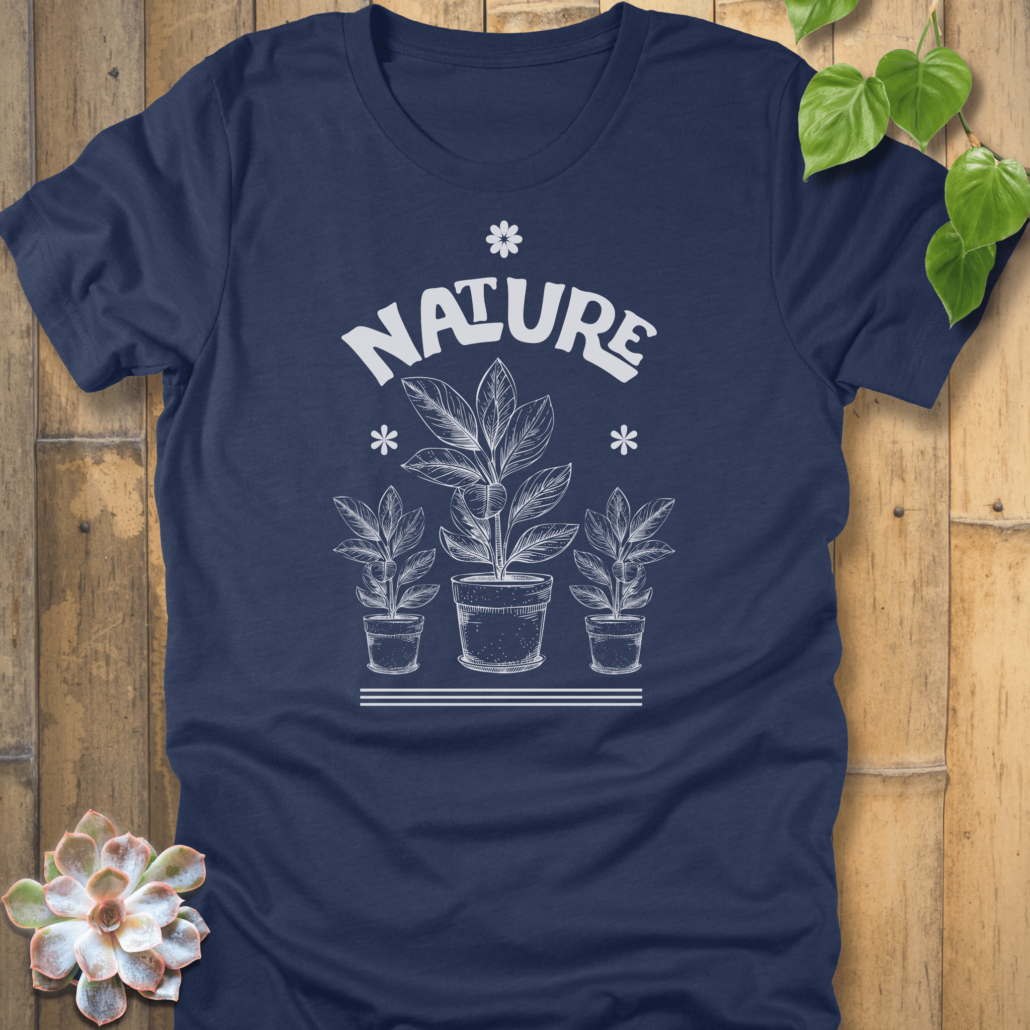 Heather Navy / S Nature T-Shirt T-Shirt