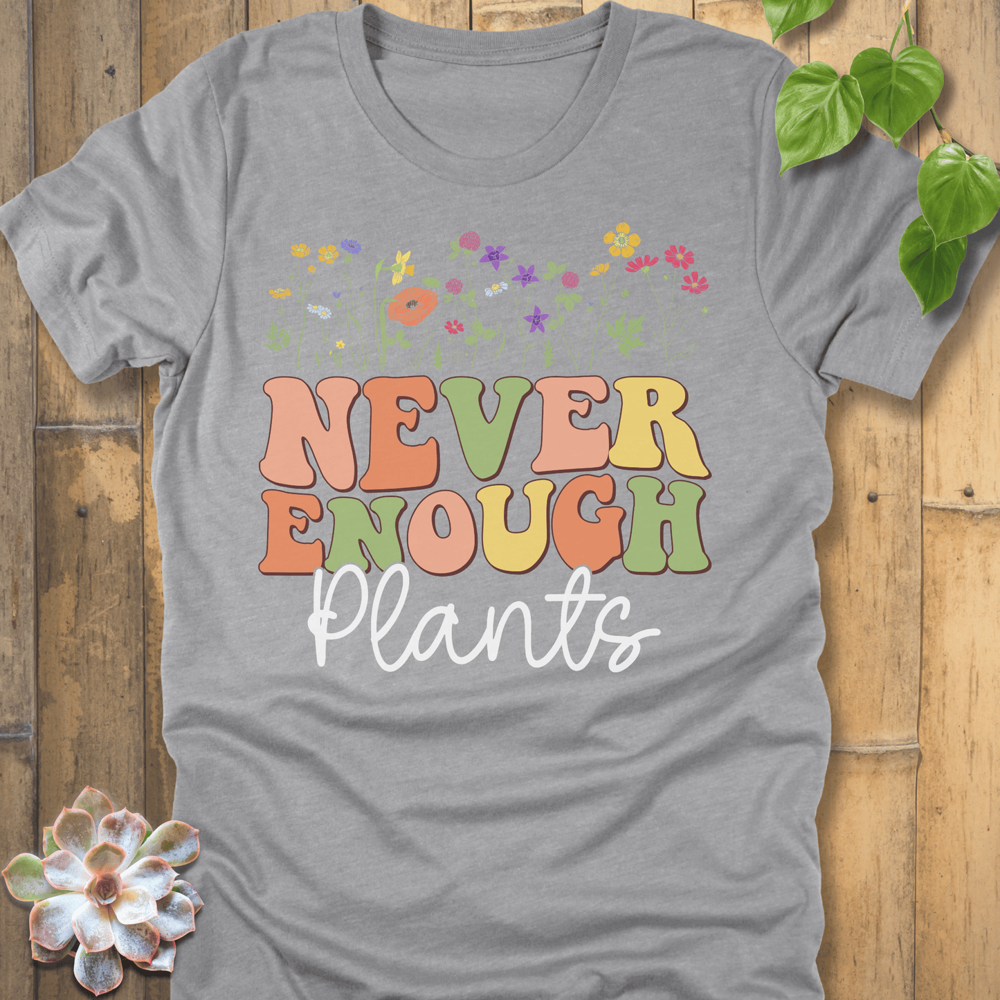 Athletic Heather / S Never Enough T-Shirt T-Shirt