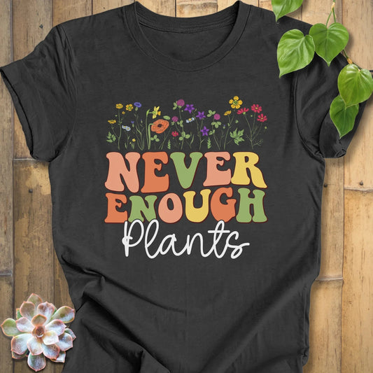 Dark Grey Heather / XS Never Enough T-Shirt T-Shirt