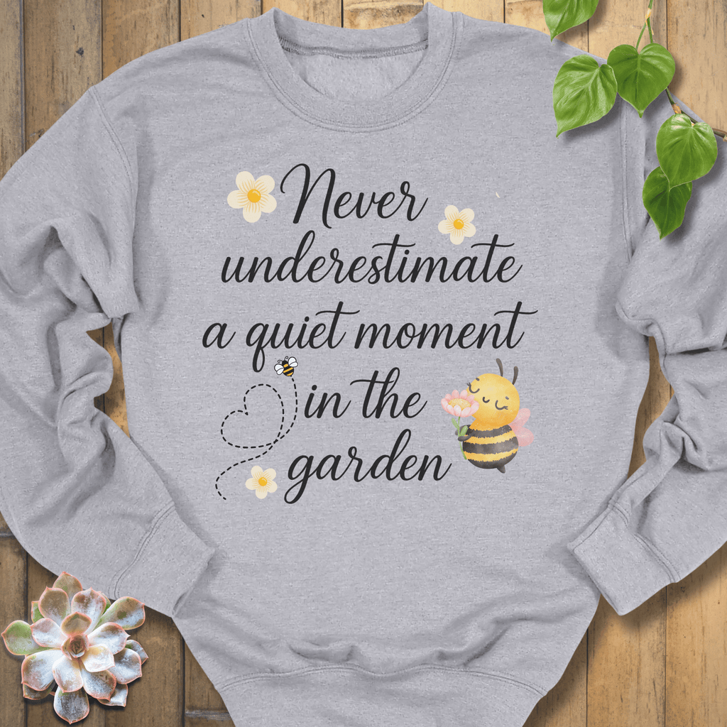 Sport Grey / S Never Underestimate Sweatshirt Sweatshirt