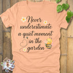 Heather Peach / S Never Underestimate T-Shirt T-Shirt