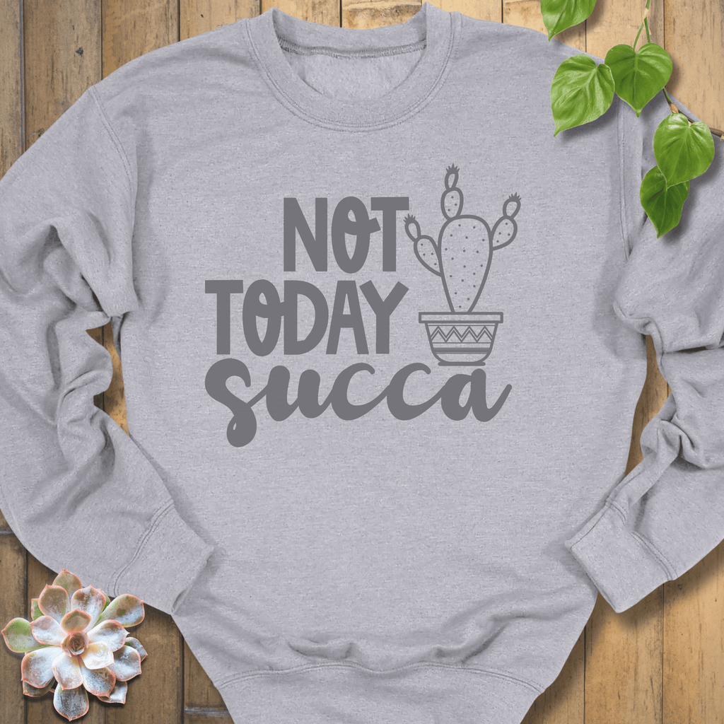 Sport Grey / S Not Today Succa Sweatshirt Sweatshirt