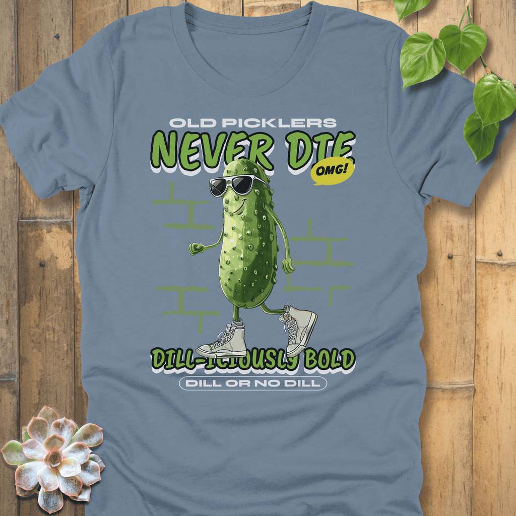 Steel Blue / S Old Picklers Never Die T-shirt T-Shirt