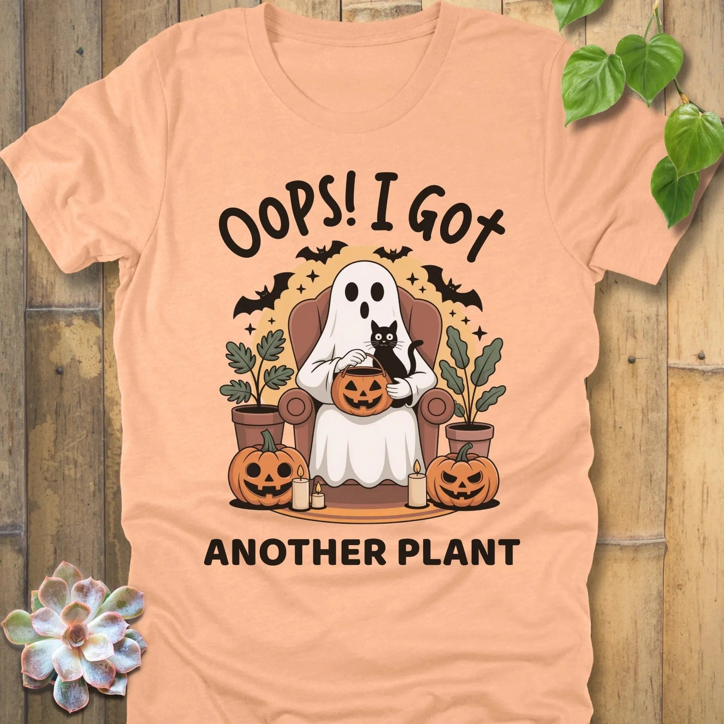 Heather Peach / S Oops! T-Shirt T-Shirt