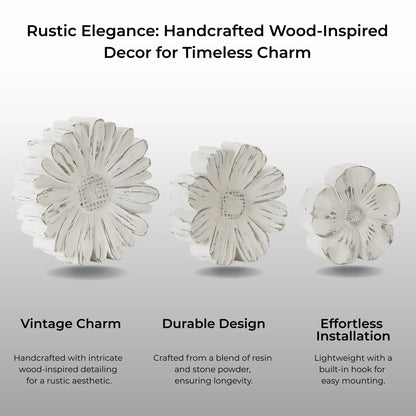 1 Ornate Wood-Inspired Wall Decor Wall Decor