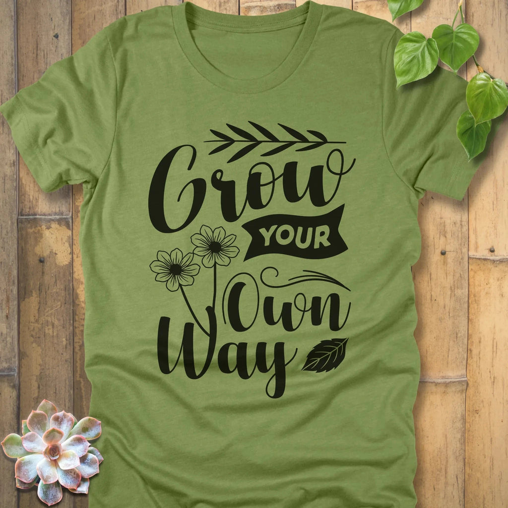 Heather Green / S Own Way - T-Shirt T-Shirt
