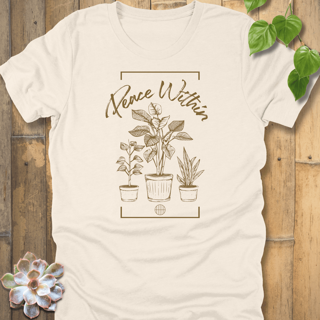 Natural / S Peace Within T-Shirt T-Shirt