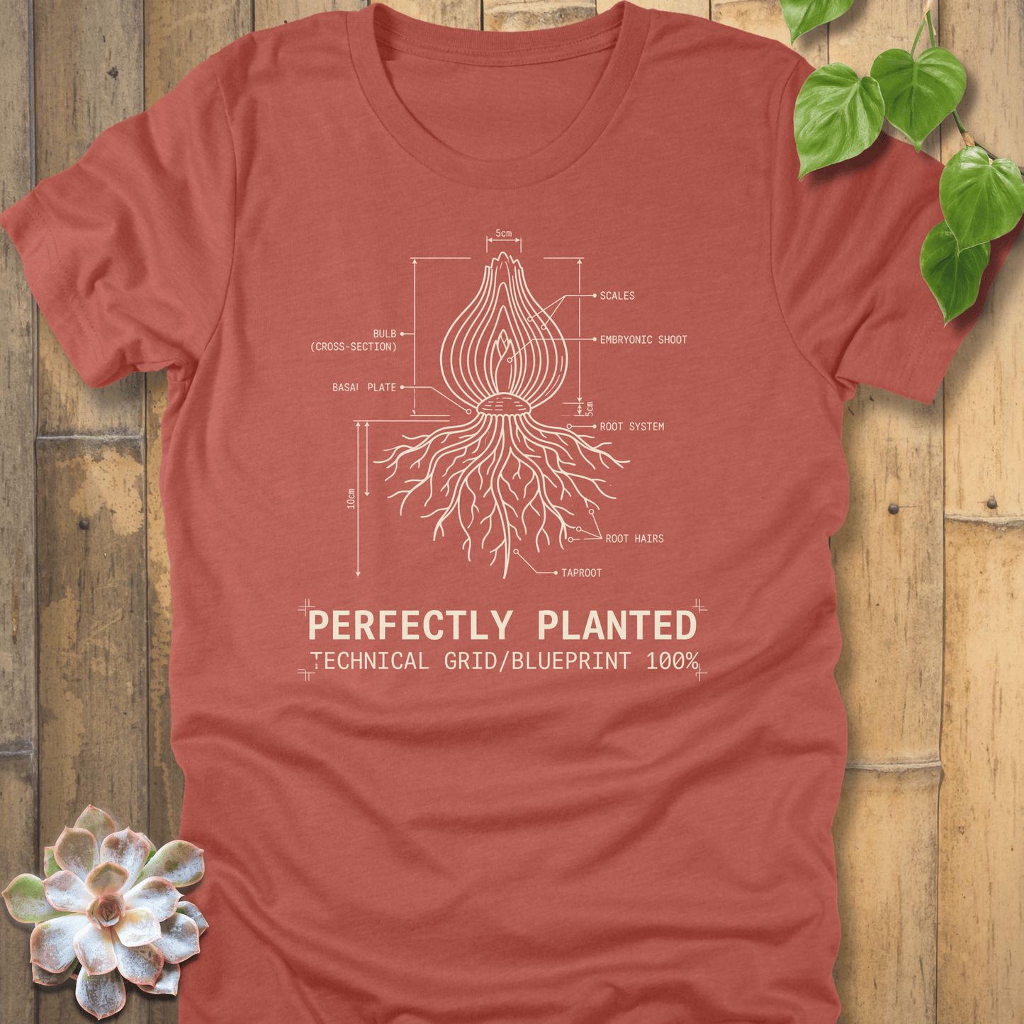 Heather Clay / S Perfectly Planted T-shirt T-Shirt