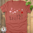 Heather Clay / S Petals Of Strength T-shirt T-Shirt