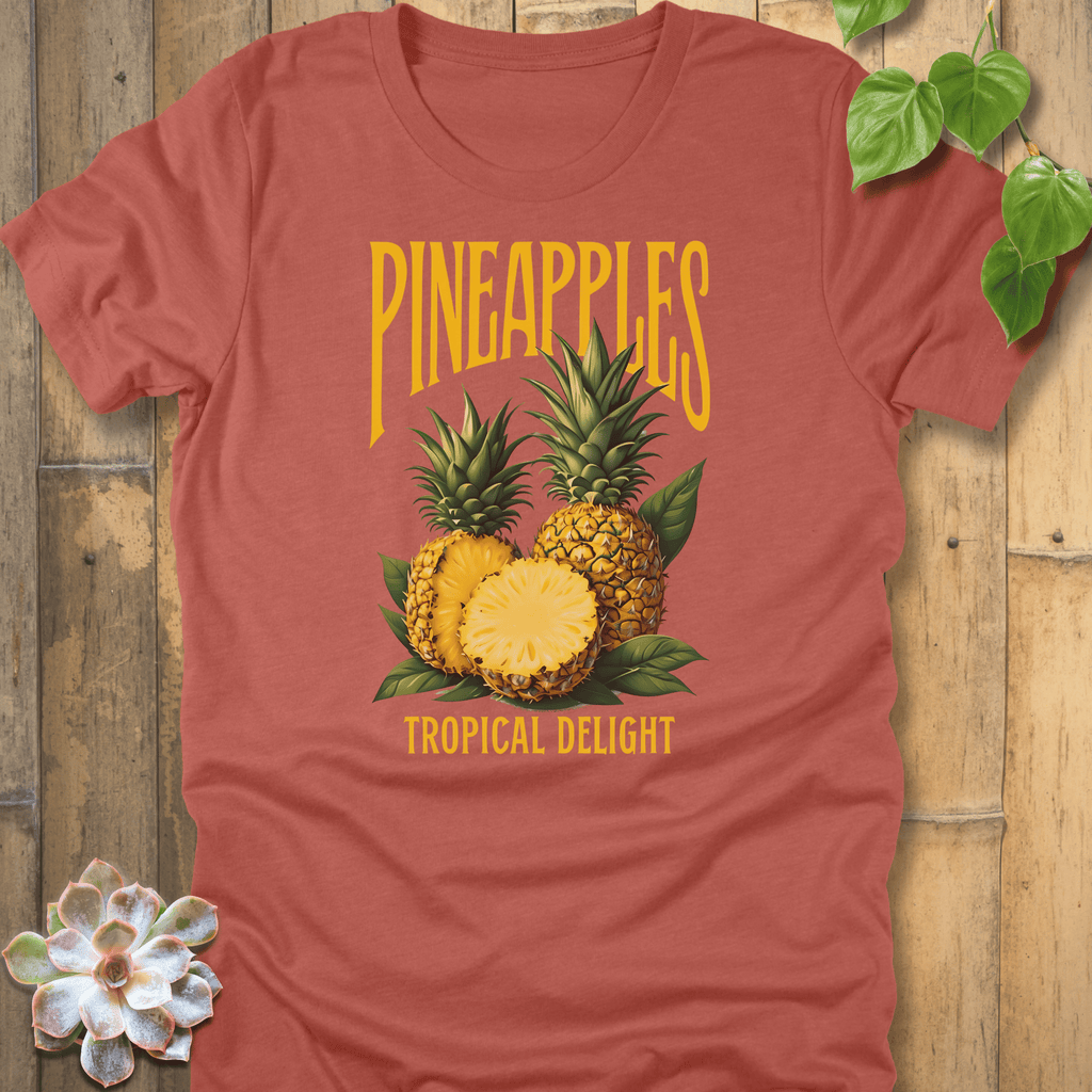 Heather Clay / S Pineapples T-Shirt T-Shirt