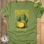 Heather Green / M Pineapples T-Shirt T-Shirt