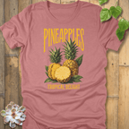 Heather Mauve / S Pineapples T-Shirt T-Shirt