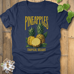 Heather Navy / S Pineapples T-Shirt T-Shirt