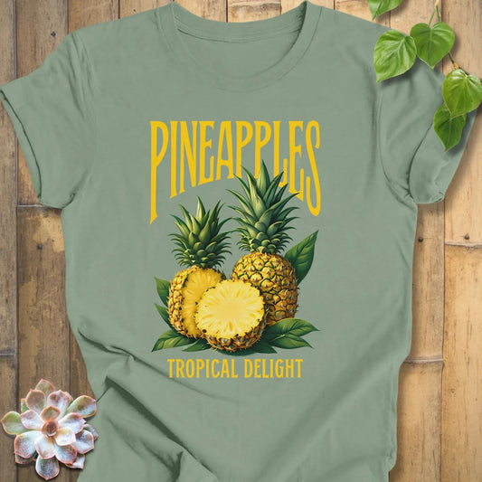 Sage / XS Pineapples T-Shirt T-Shirt