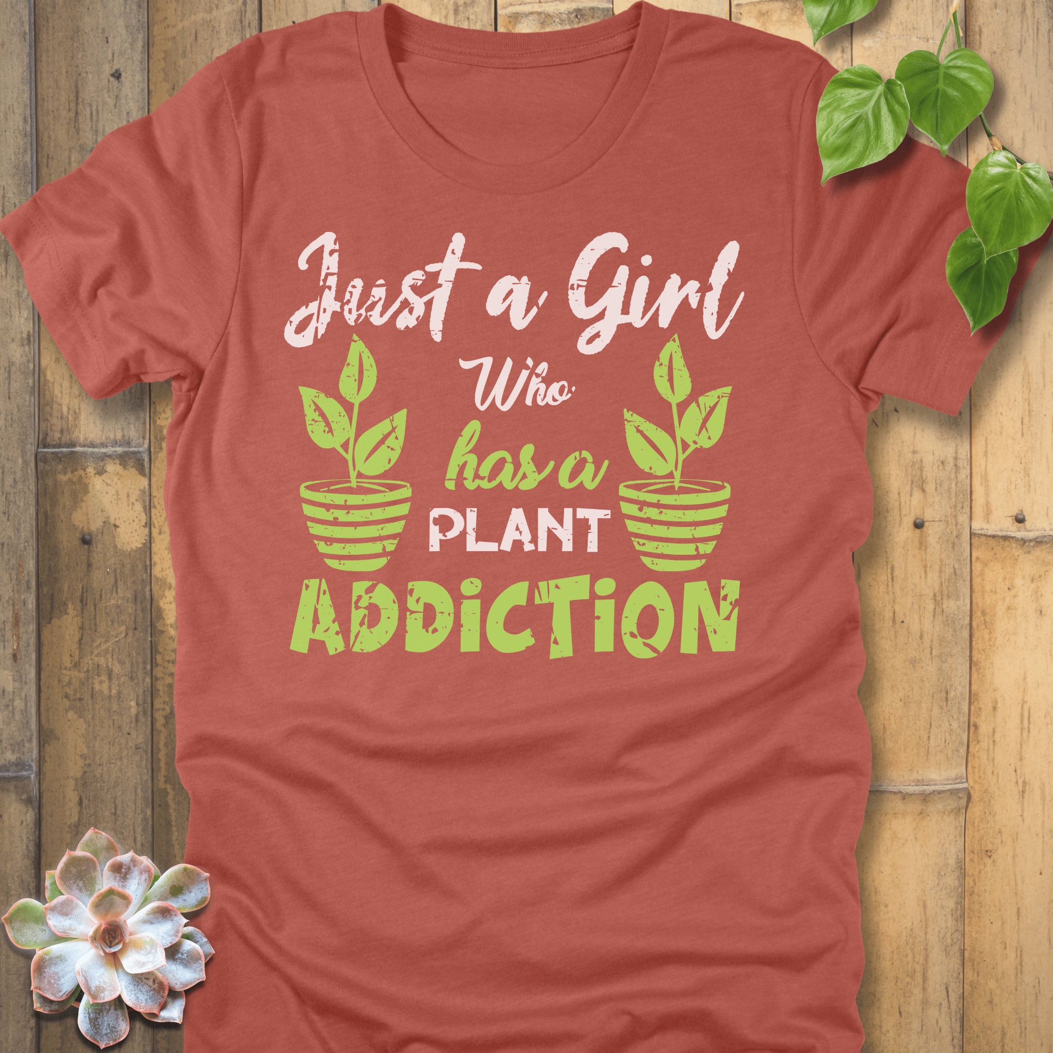 Heather Clay / S Plant Addiction T-shirt T-Shirt