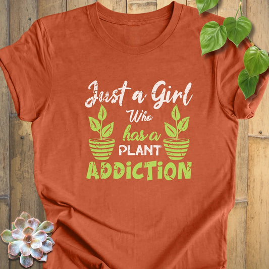 Heather Clay / XS Plant Addiction T-Shirt T-Shirt