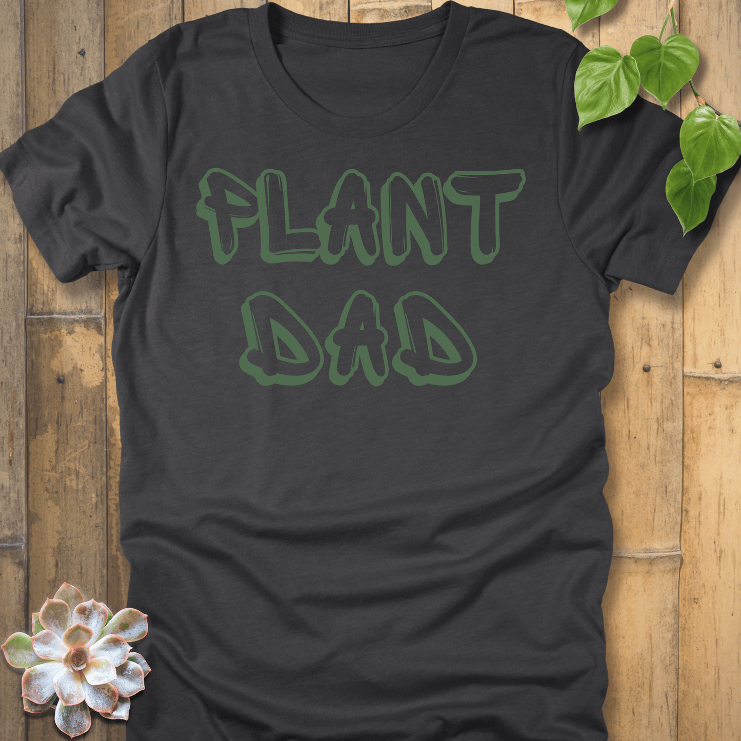 Dark Grey Heather / S Plant Dad T-shirt T-Shirt