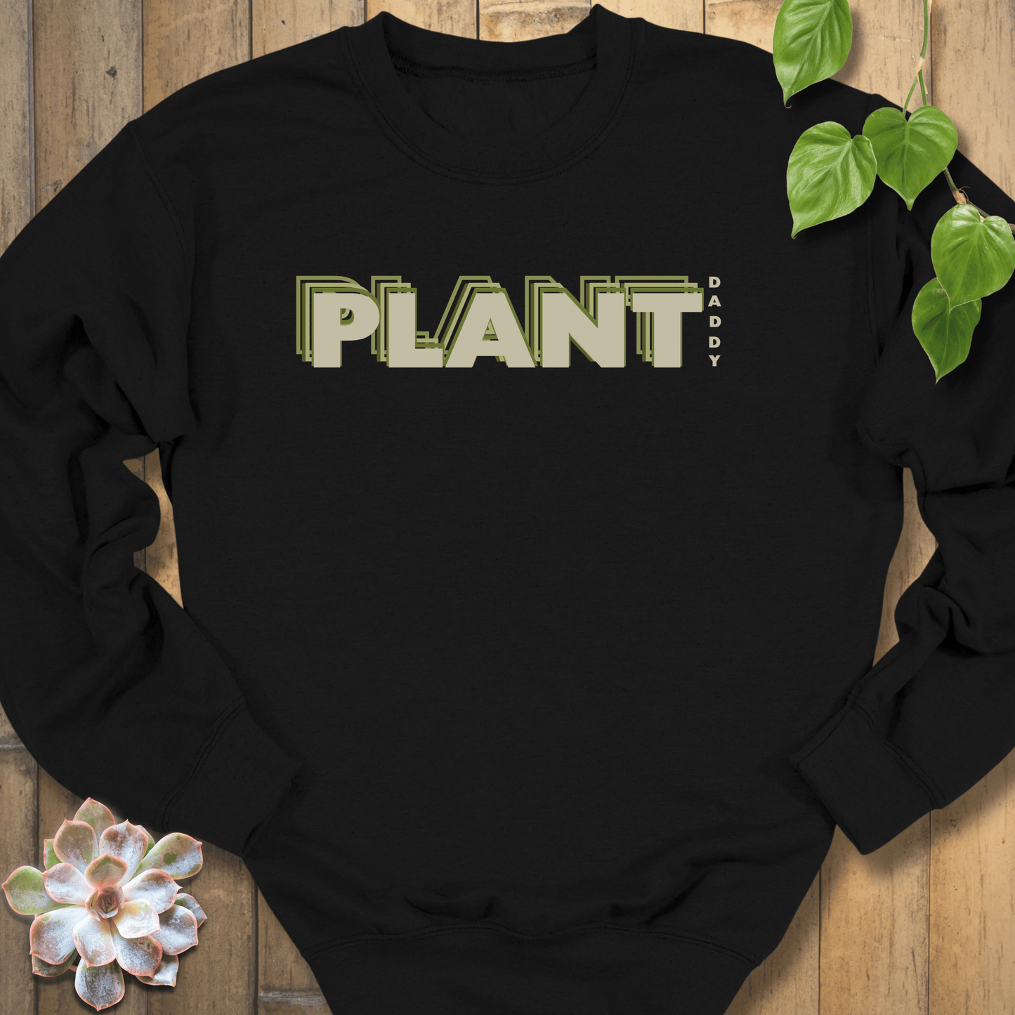 Black / S Plant Daddy Sweatshirt Sweatshirt