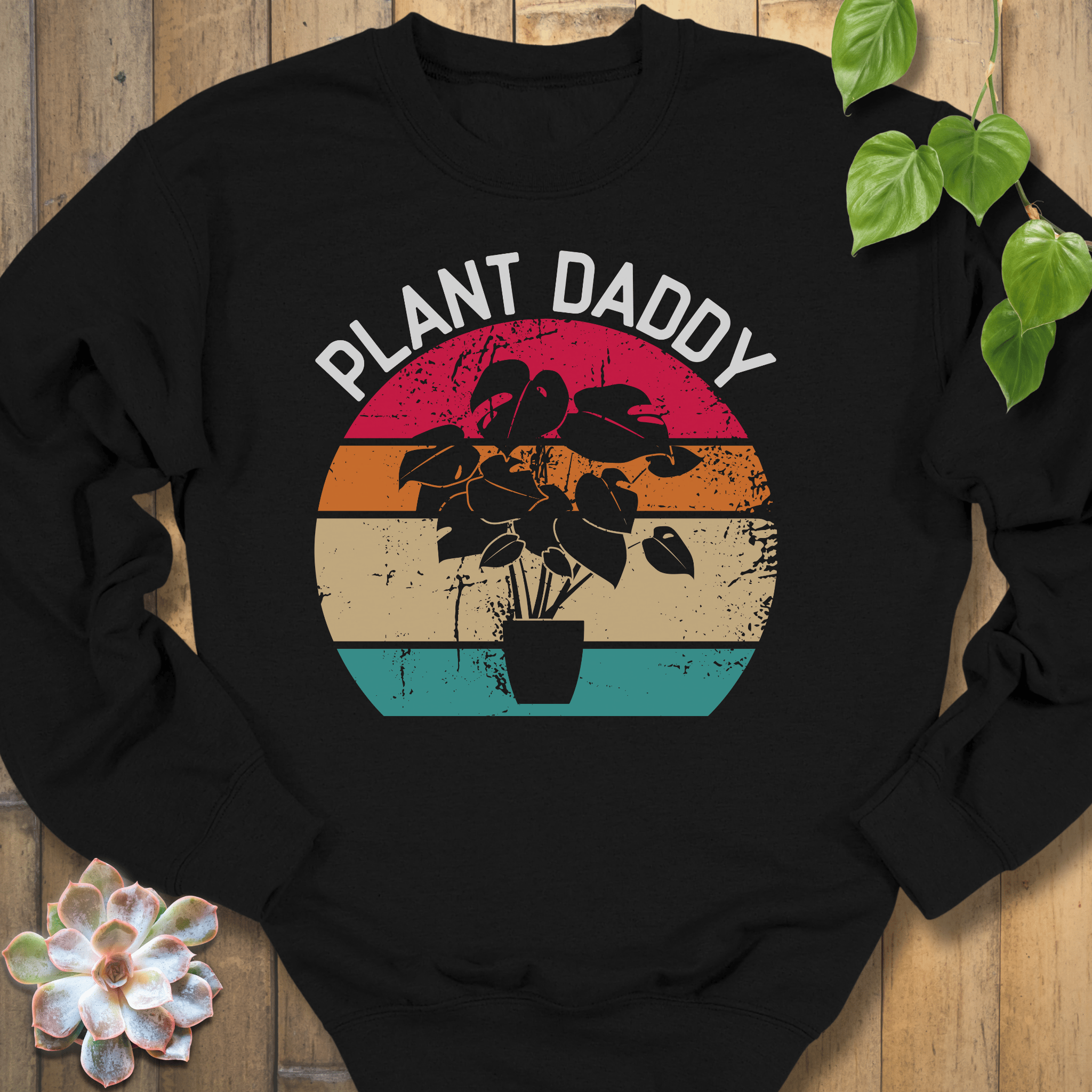 Black / S Plant Daddy Sweatshirt Sweatshirt