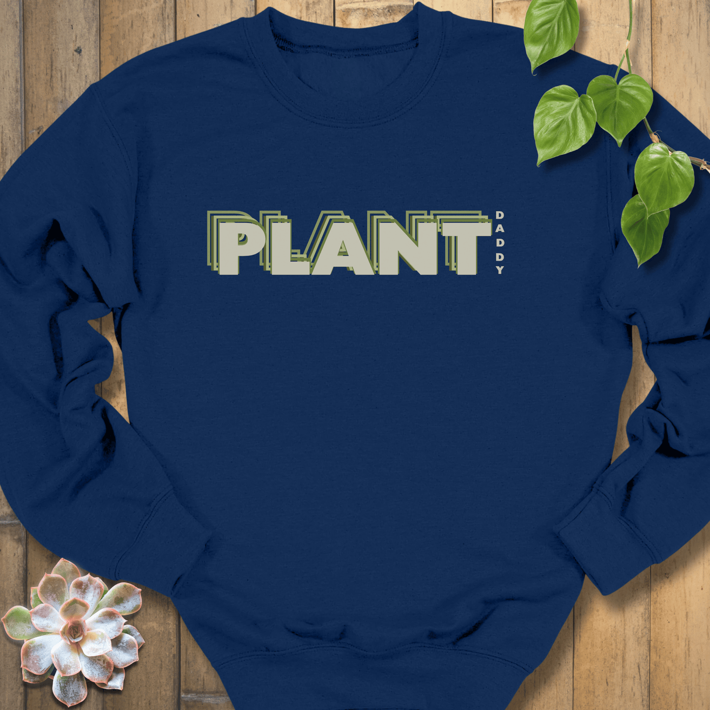 Navy / S Plant Daddy Sweatshirt Sweatshirt