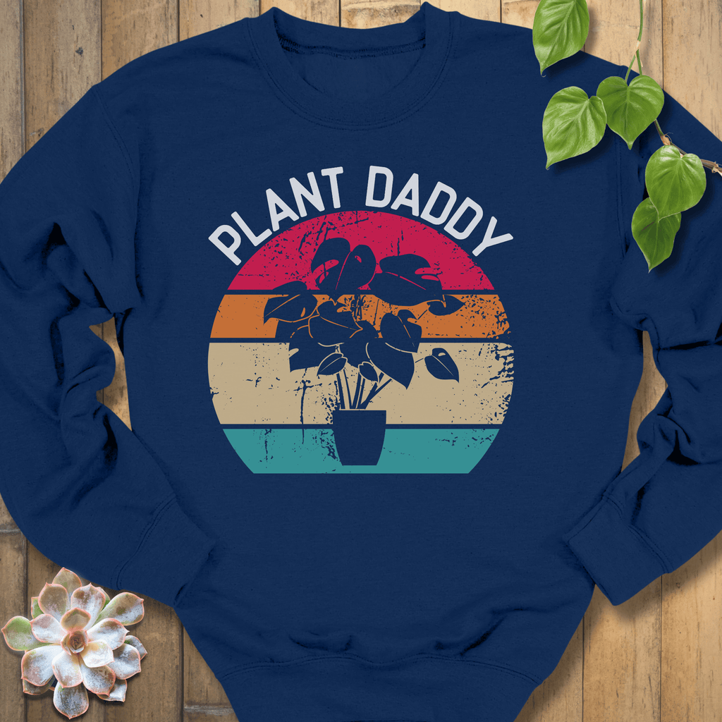 Navy / S Plant Daddy Sweatshirt Sweatshirt
