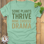 Heather Mint / S Plant Drama T-shirt T-Shirt