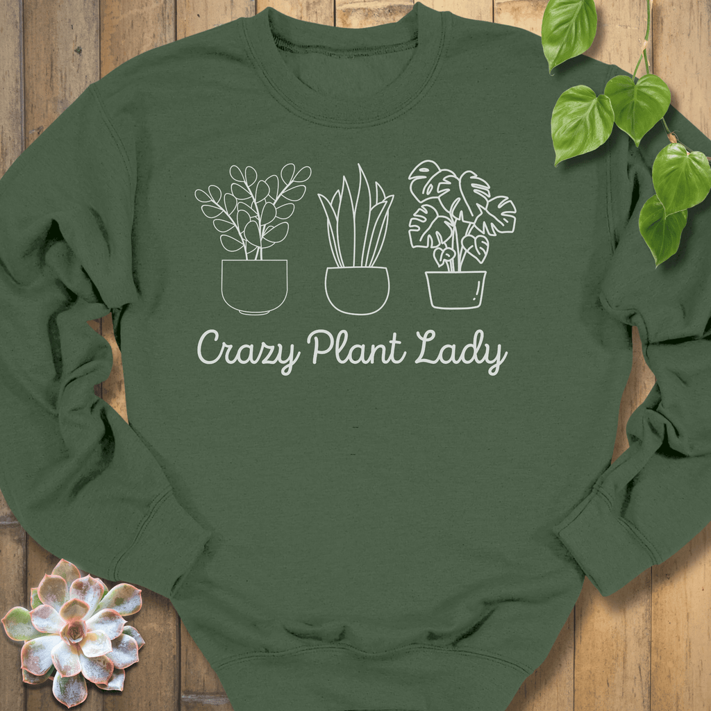 Military Green / S Plant Lady Sweatshirt Sweatshirt