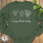 Military Green / S Plant Lady Sweatshirt Sweatshirt