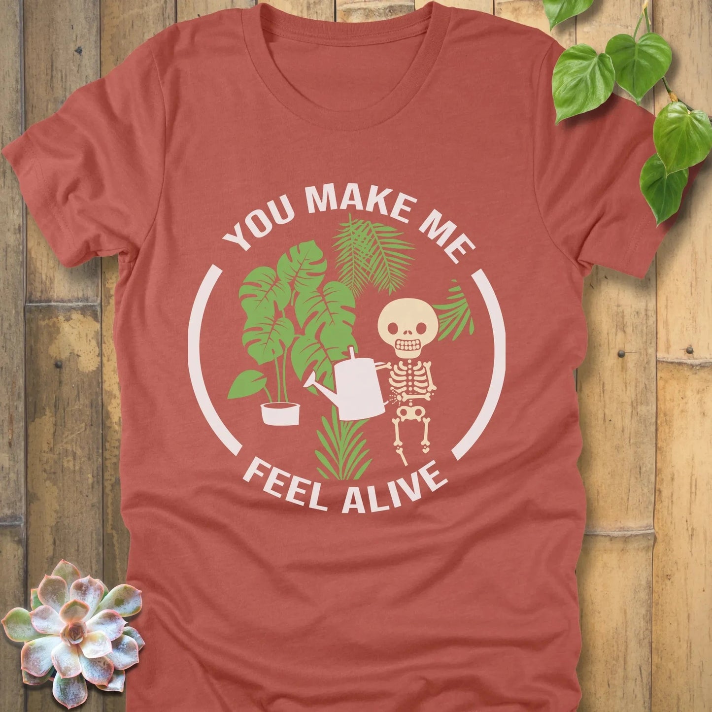 Heather Clay / S Plant Life T-Shirt T-Shirt