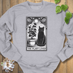 Sport Grey / S Plant Lover Cat Sweatshirt Sweatshirt