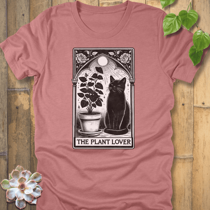 Plant Lover Tarot Cat T-Shirt T-Shirt