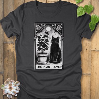 Plant Lover Tarot Cat T-Shirt T-Shirt