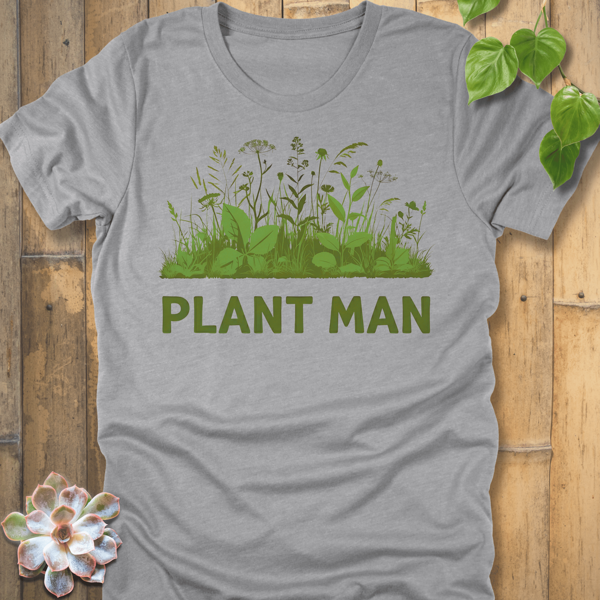 Athletic Heather / S Plant Man T-shirt T-Shirt
