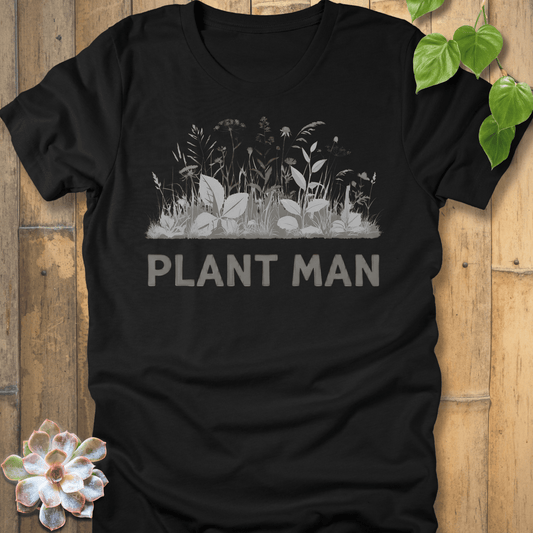 Black / S Plant Man T-shirt T-Shirt