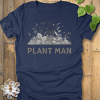 Heather Navy / S Plant Man T-shirt T-Shirt