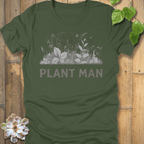Military Green / S Plant Man T-shirt T-Shirt